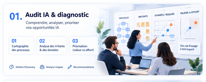 Illustration audit diagnostic ia